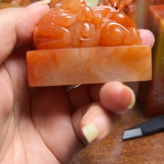 老挝石?****来老挝保利石印章