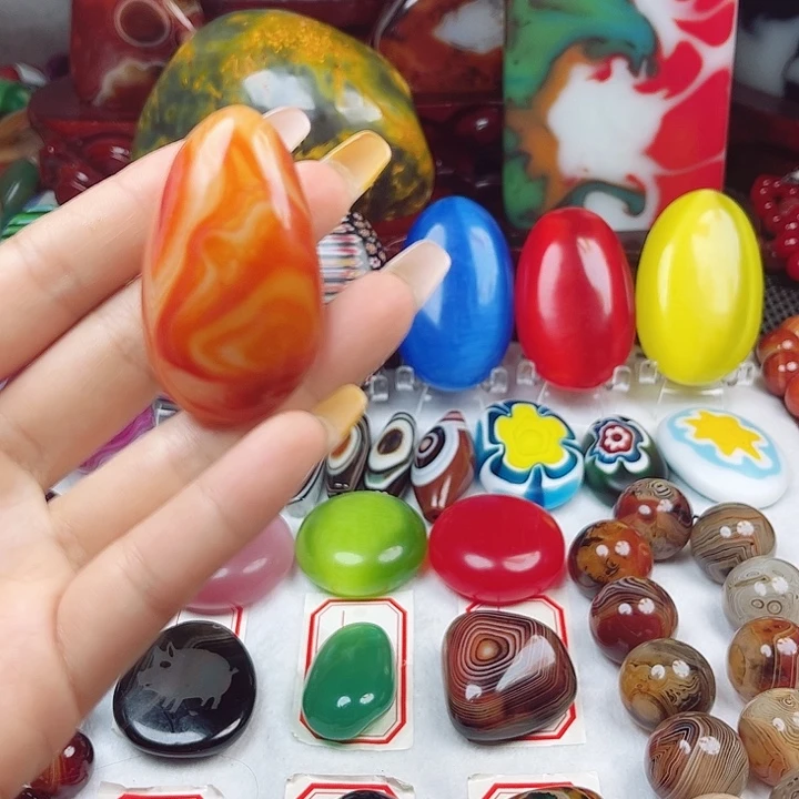 未镶嵌耳饰玛瑙/玉髓