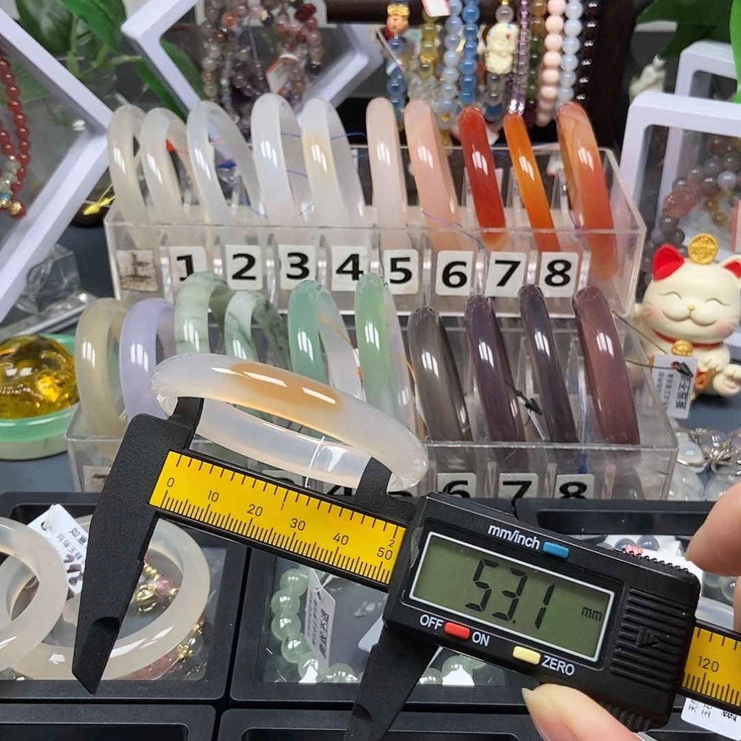 玛瑙/玉髓手镯未镶嵌12