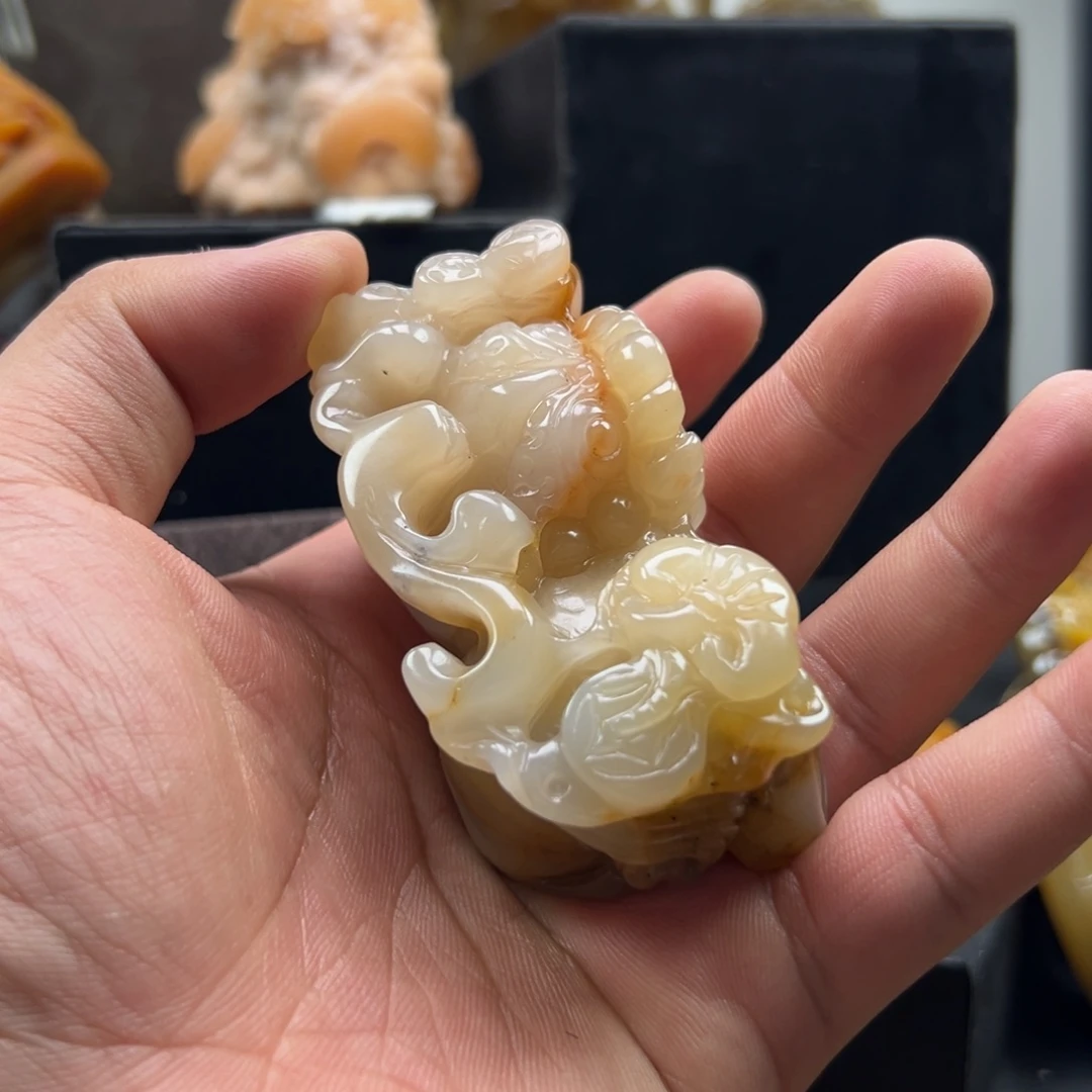 石英质玉（黄龙玉）未镶嵌多选一发货