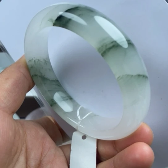 石英质玉（金丝玉）未镶嵌手镯