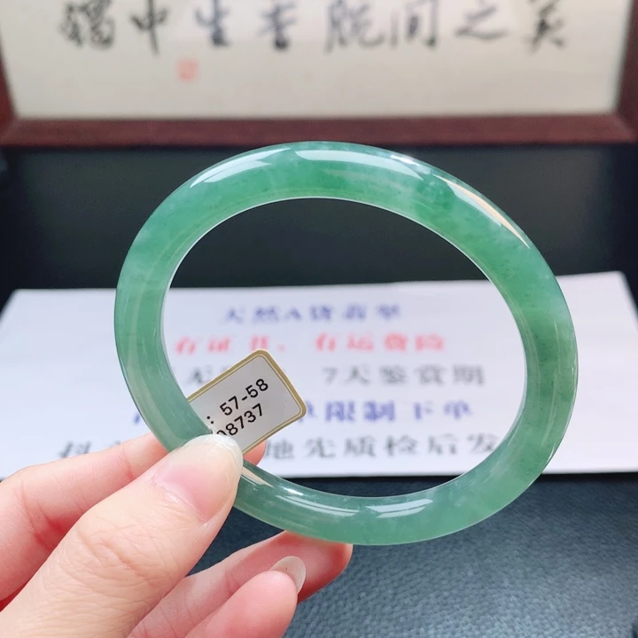 翡翠未镶嵌手镯翡翠手镯31