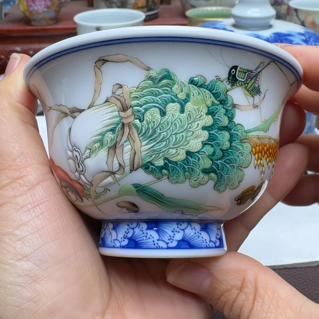 景德镇手工手绘展示