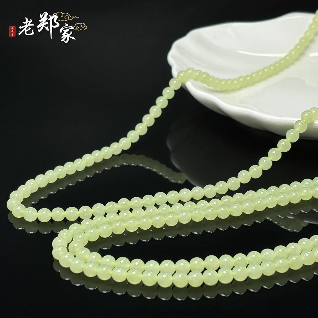 【老郑家】和田玉项链 约4mm+ (多样性发1件) 956