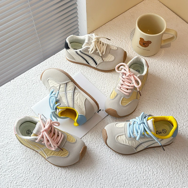 ABC儿童运动鞋2025春秋新款女童阿甘鞋男童德训鞋软底休闲跑步鞋