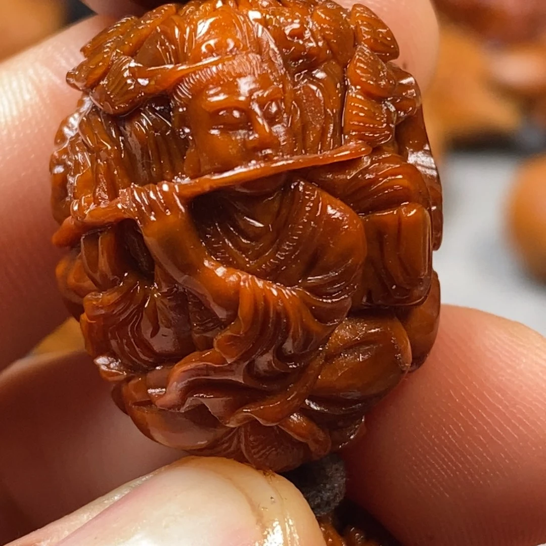 橄榄核手串/手链垂***惑核雕手串