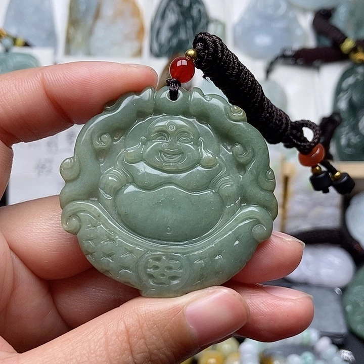 翡翠吊坠(不含链)未镶嵌翡翠