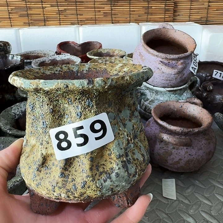 内口6高10外口10粗陶