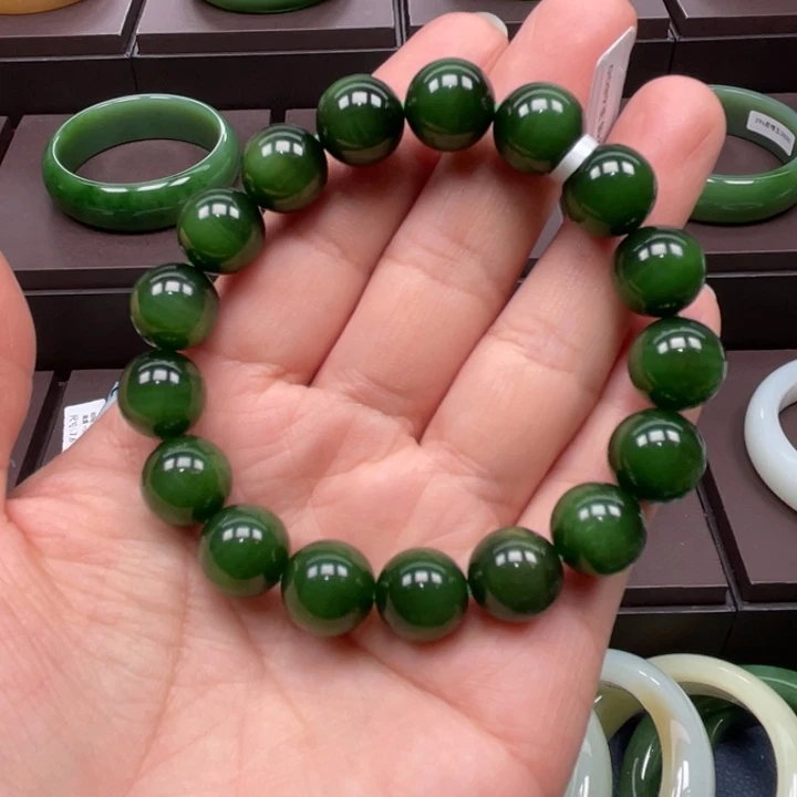 和田玉未镶嵌手串