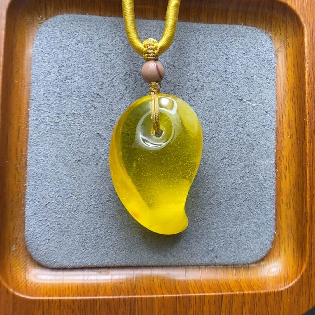 未镶嵌颈饰蜜蜡✔***淀郎