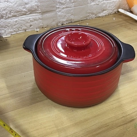 微瑕，明火，口径16高度8，1.1L，红