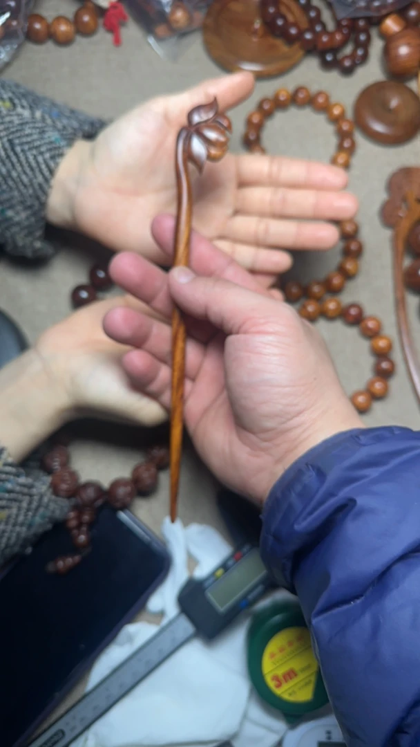 海南黄花梨手把件