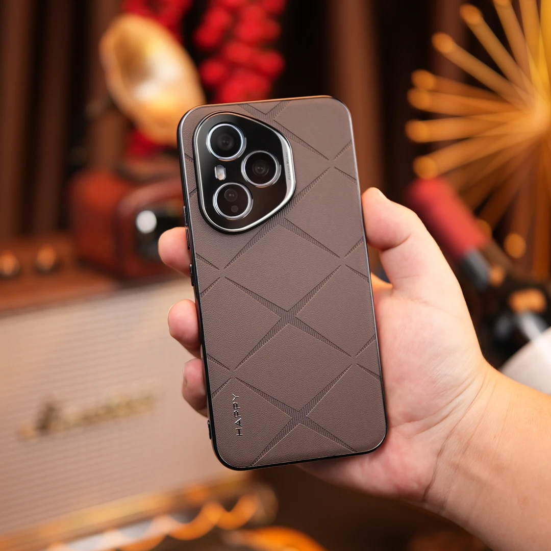 【香颂皮纹+全包防摔】适用于荣耀400/Pro手机壳超薄高档商务保护套