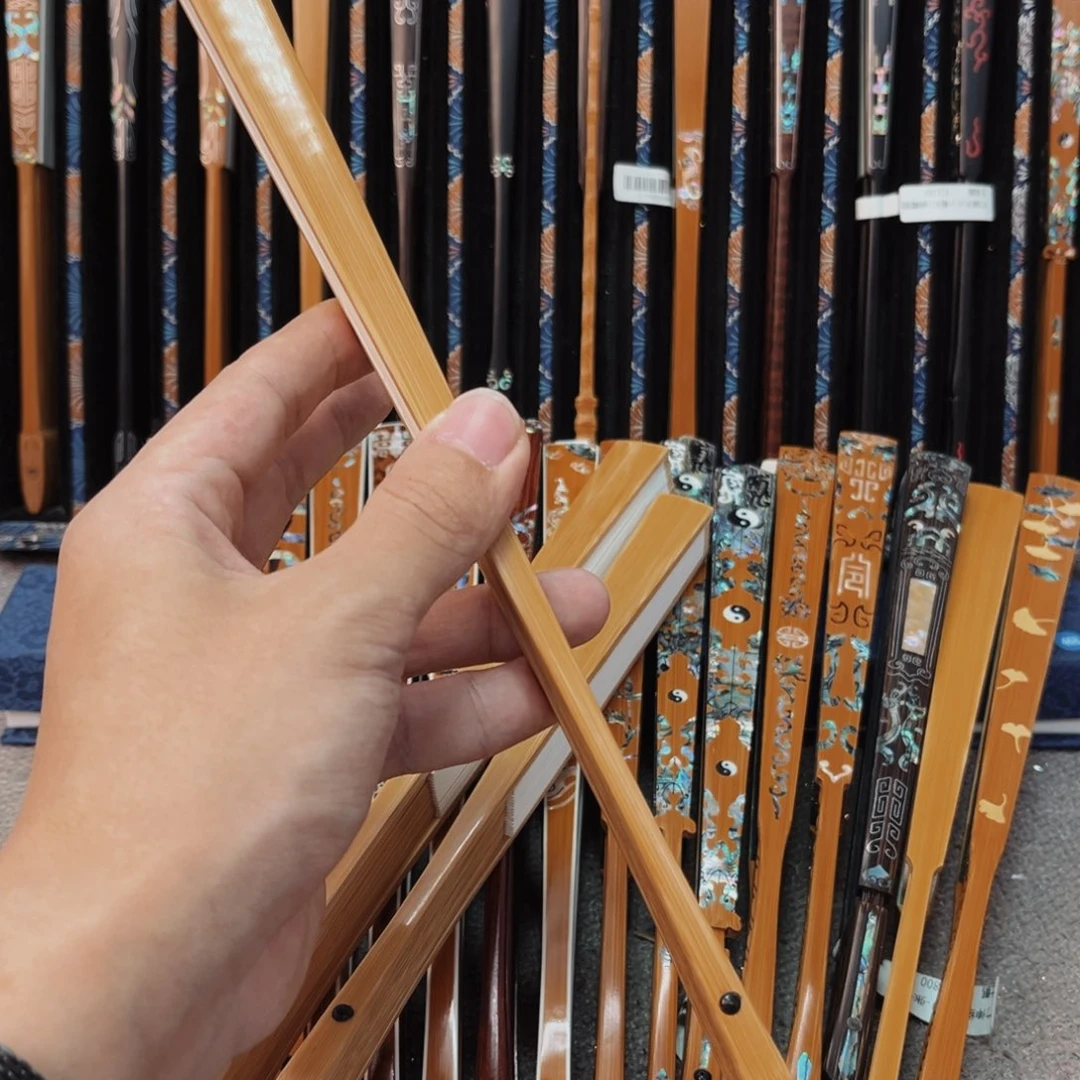 扇子纯手工制作工艺