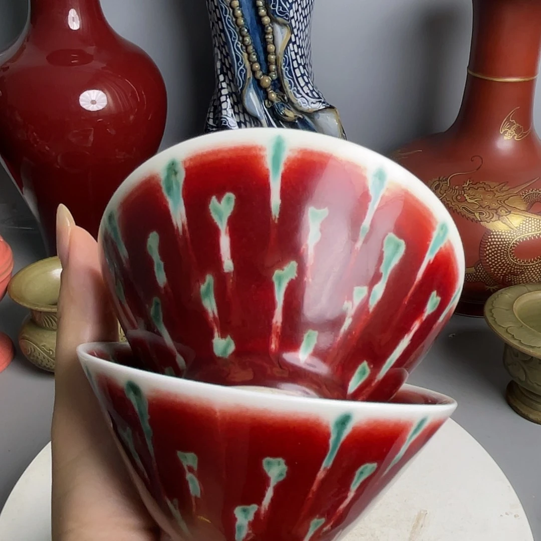 瓶军**子美人醉斗笠盏全美品