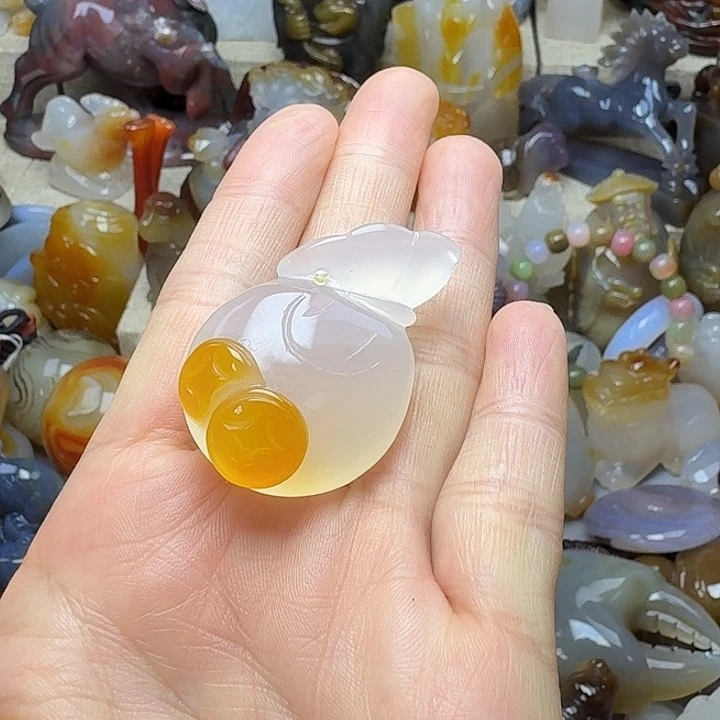 玛瑙/玉髓未镶嵌饰品