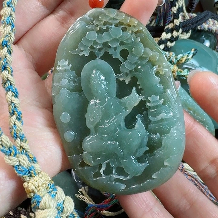 和田玉把件未镶嵌