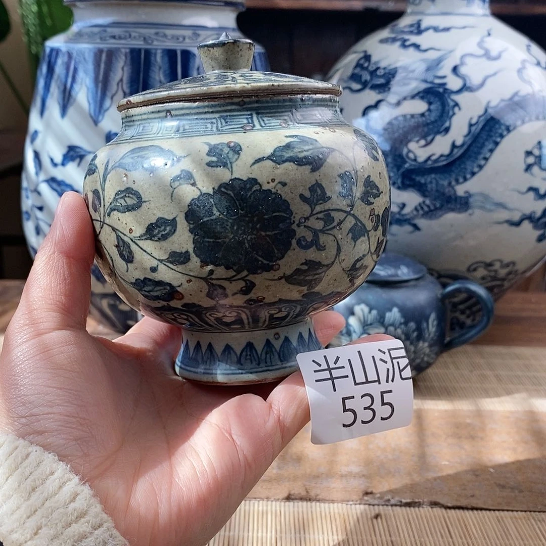 手工手绘青花陶瓷