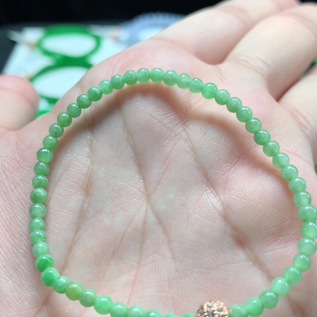 翡翠未镶嵌手链翡翠