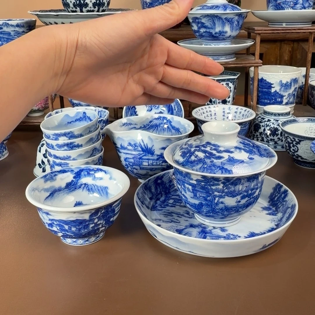 安***利景德镇陶瓷手工手绘