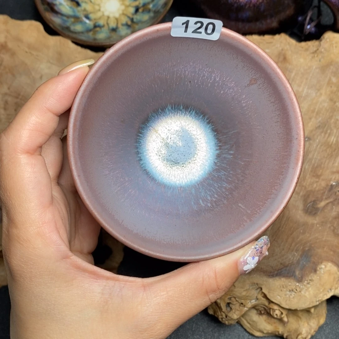 茶盏建窑建盏主人杯120微瑕