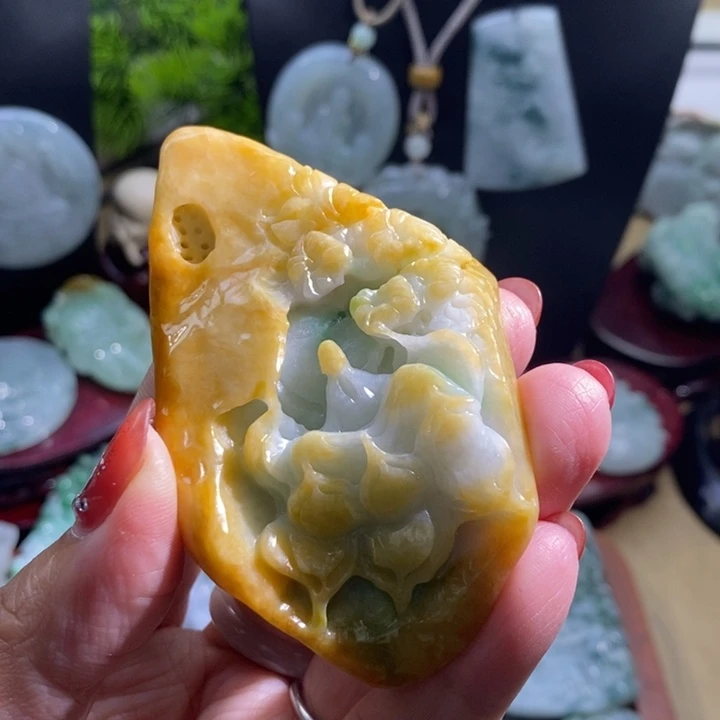 【闪购商品】颈饰未镶嵌翡翠悟道