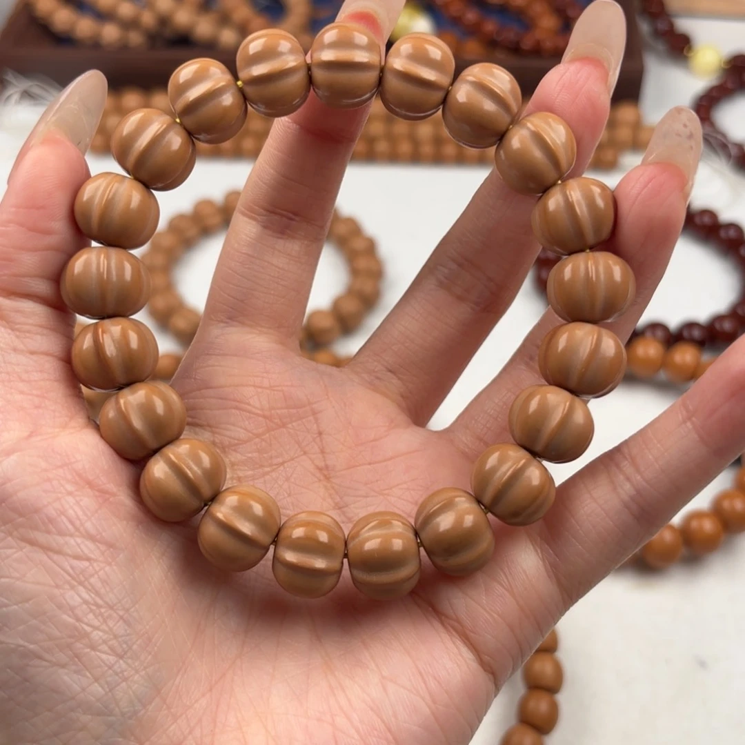 猴头核桃手串微瑕油点黑点鲨鱼背12+