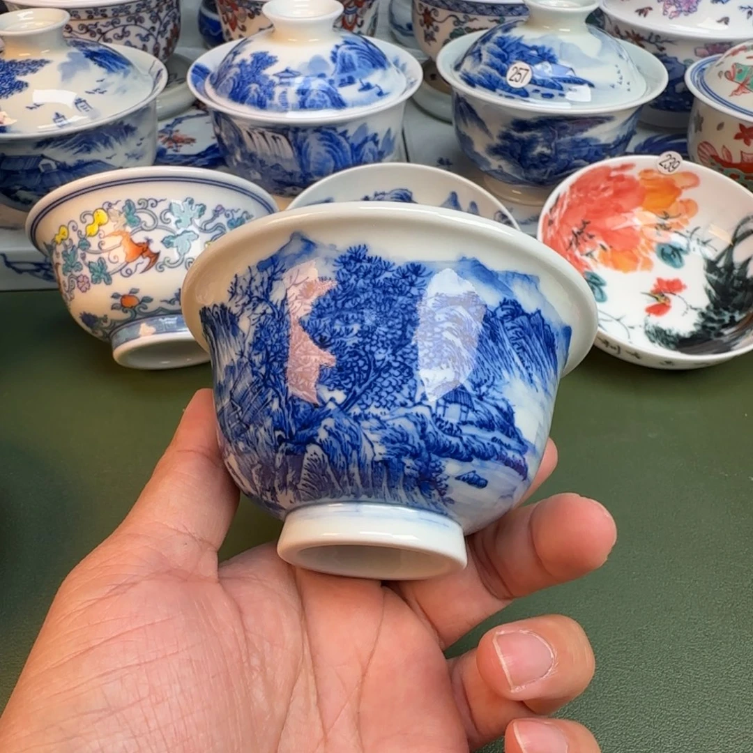 纯手工纯手绘茶具266