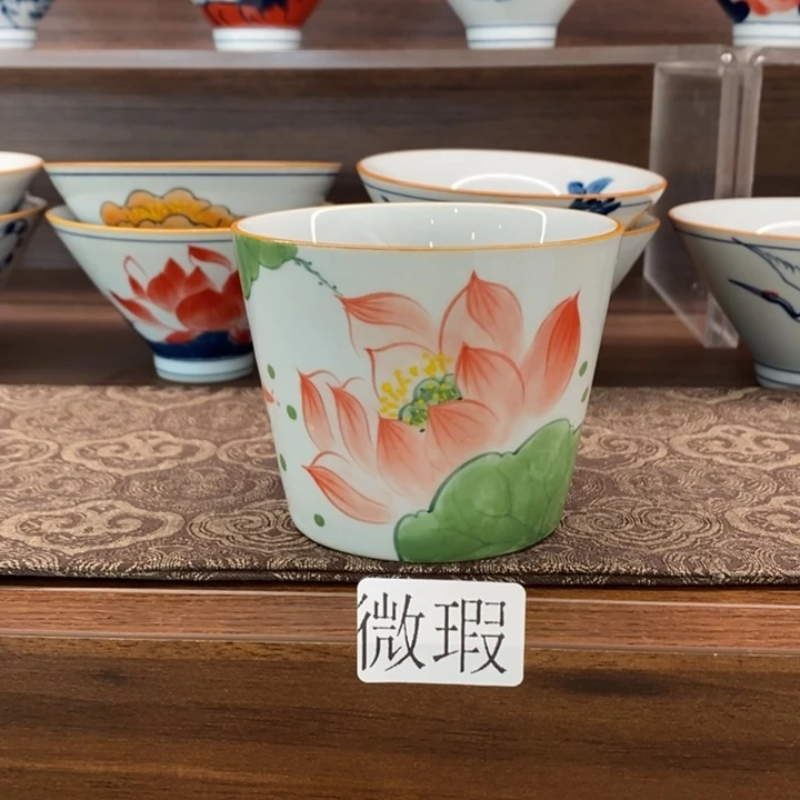 釉下老陶泥手工绘制