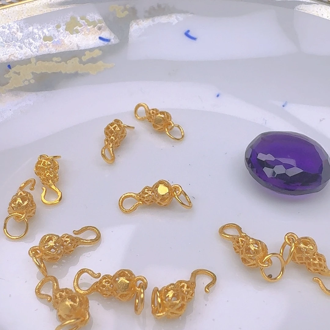 颈饰银S925镶嵌紫晶紫水晶925镶嵌163