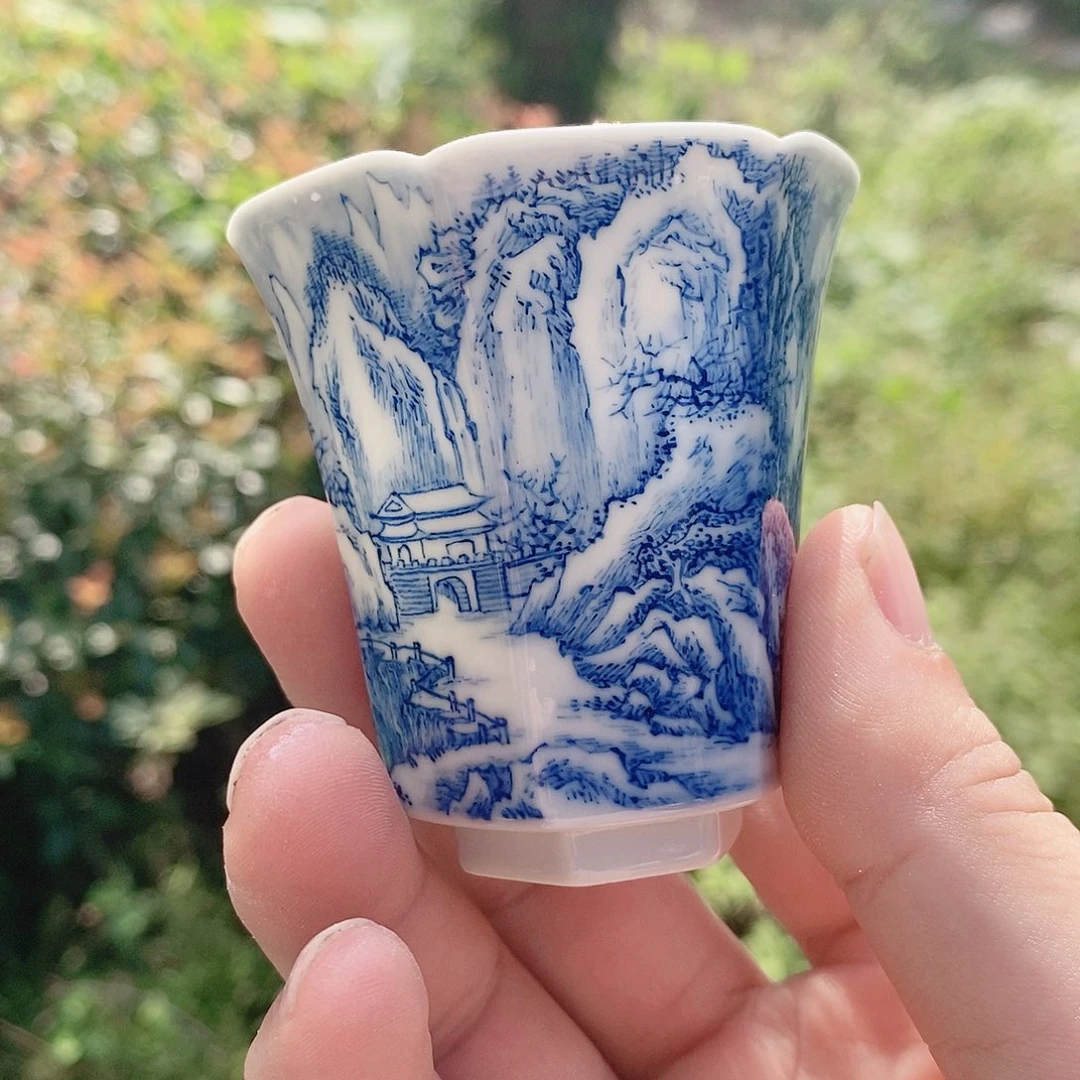 手工手绘柴窑烧制