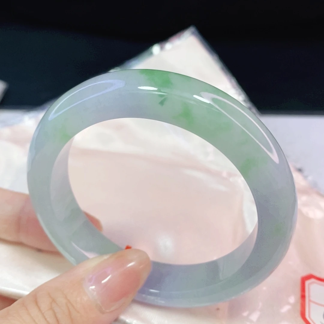 未镶嵌手镯翡翠53.5