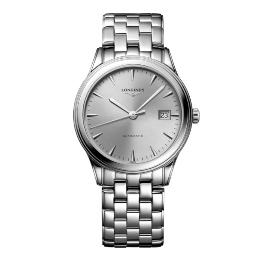 95新 Longines/浪琴 亚虎2/军旗系列/男士休闲腕表/经典/名表