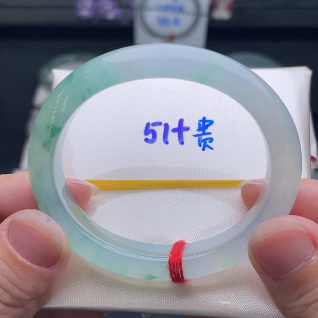 翡翠未镶嵌手镯翡翠手镯54