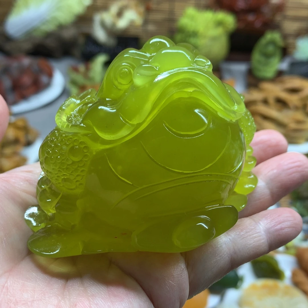 未镶嵌蛇纹石玉摆件