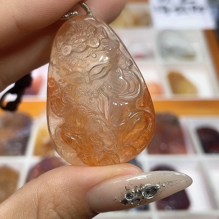 颈饰未镶嵌水晶天然