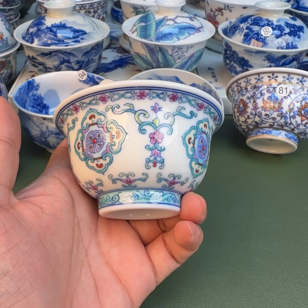 纯手工纯手绘茶具80