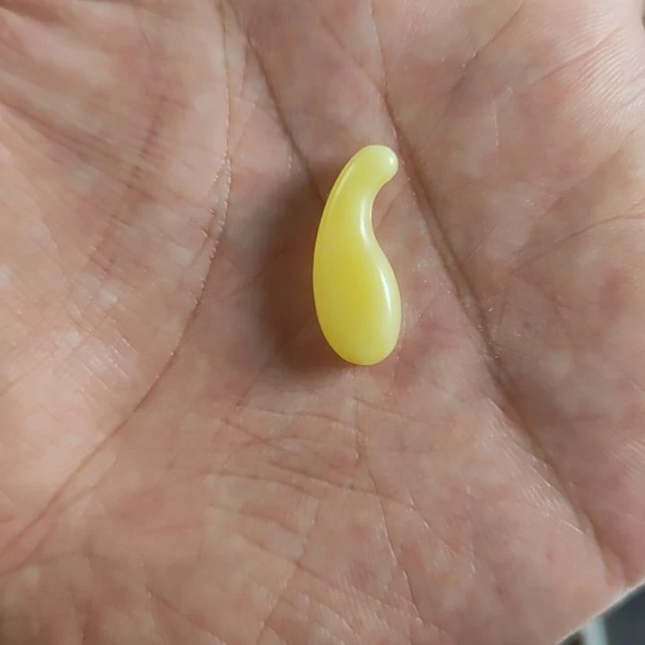未镶嵌琥珀裸石卡子