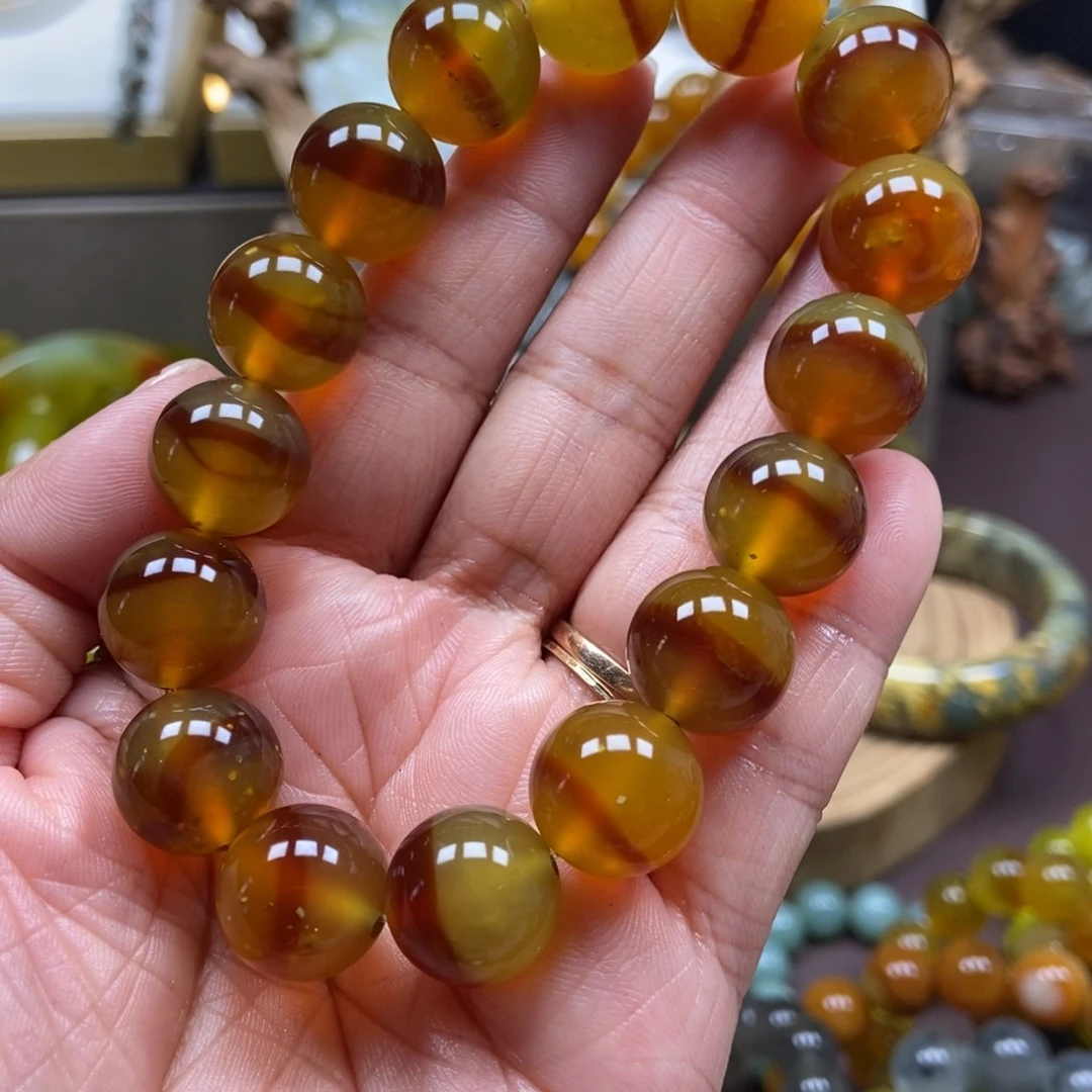 蛇纹石玉未镶嵌手串