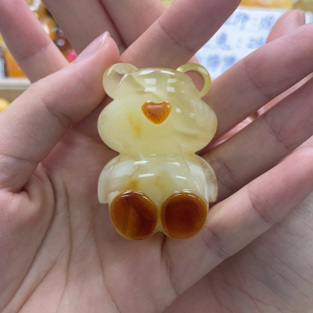 琥珀未镶嵌裸石天然琥珀