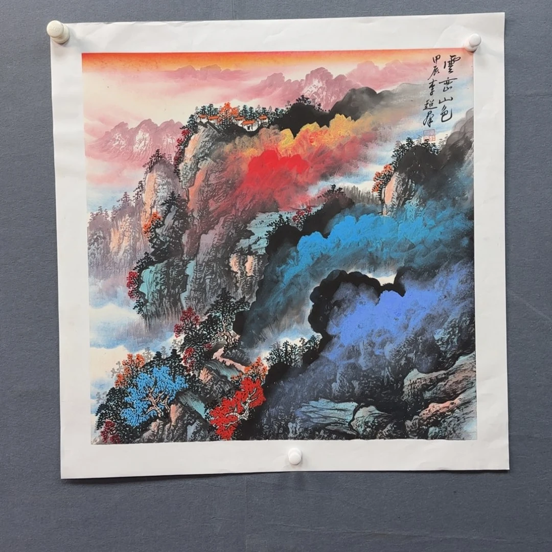 书法书法作品多次参加