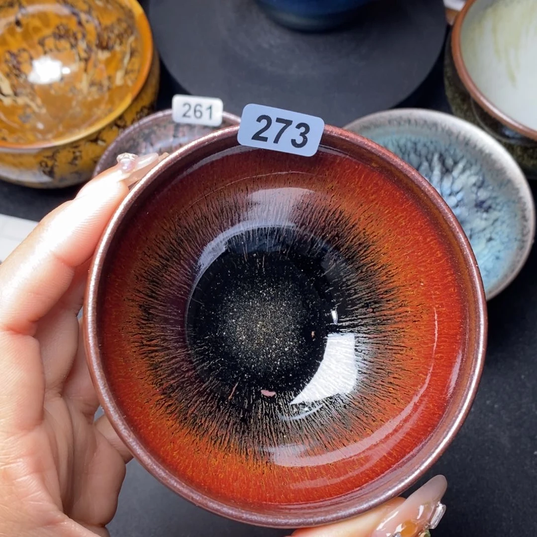 茶盏建窑建盏主人杯273