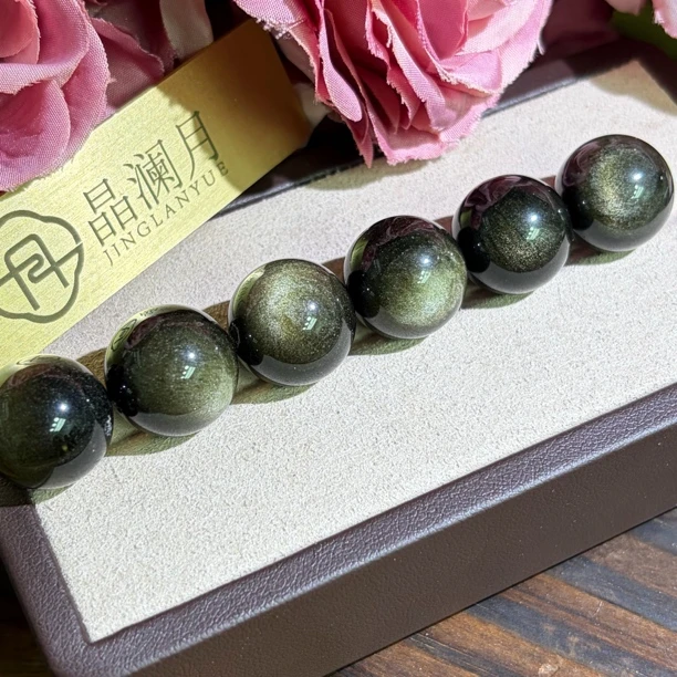 【晶澜月】Z418天然高品金曜通孔单珠 多样性发其一