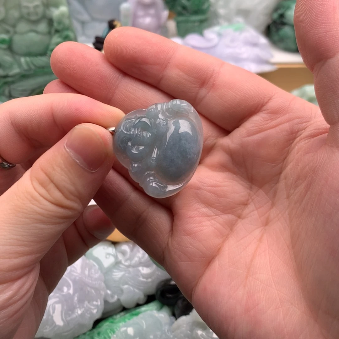 吊坠(不含链)未镶嵌翡翠