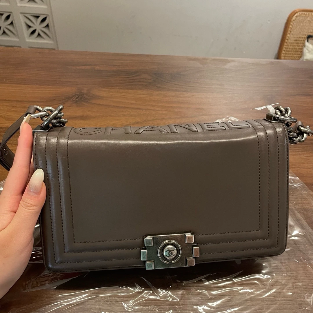 95新 Chanel/香奈儿 Chanel一代leboy链条包