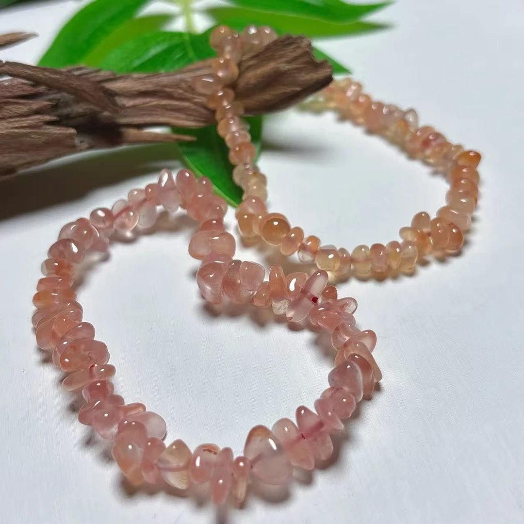 《老猪严选》NHC-003天然南红不规则原石手链多样性发其一