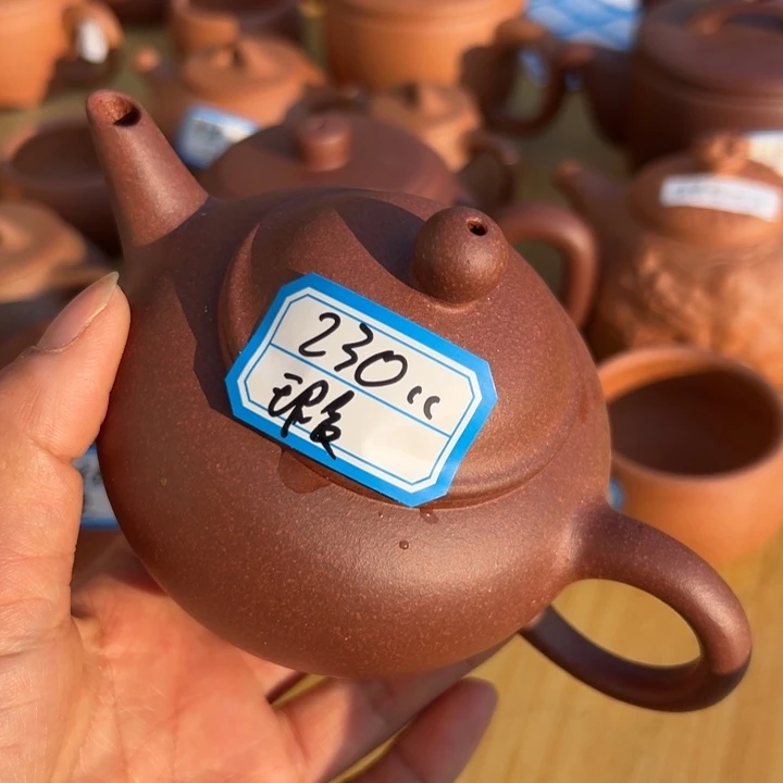 紫砂茶壶紫泥瑕疵230