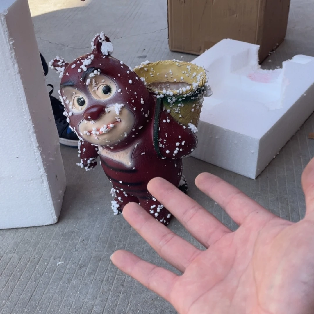 【闪购商品】树脂退货件瑕疵捡漏摆件熊大盆