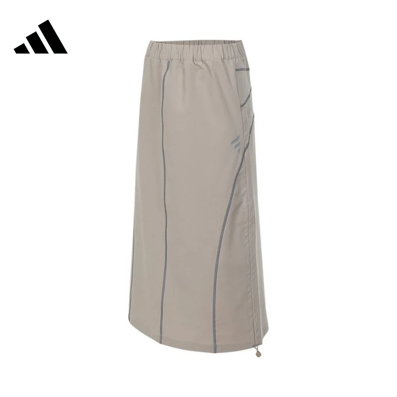 adidas阿迪达斯女子FUSTL W P SKIRT流光风梭织短裙JW1385