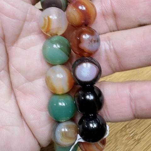 玛瑙/玉髓手链未镶嵌龙